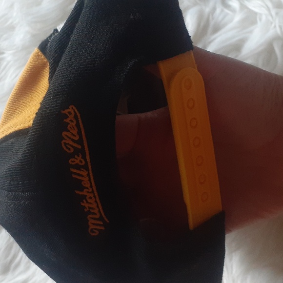 Vtg Mitchell & Ness NHL Pittsburgh Penguins Black Snapback Cap / Hat - Picture 7 of 8